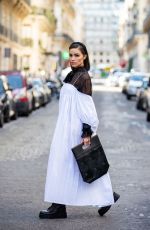 OLIVIA CULPO Out at Paris Fashion Week in Paris 09/30/2021