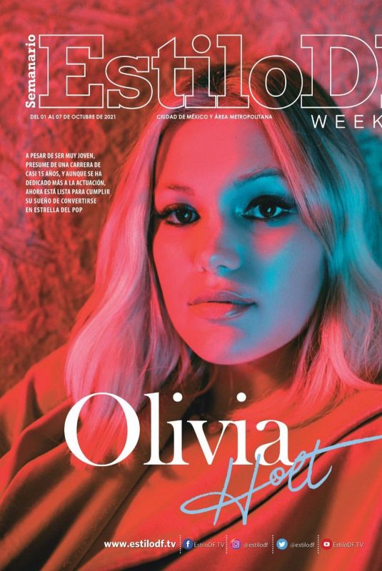 OLIVIA HOLT for Estilodf, October 2021