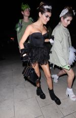 OLIVIA JADE and ISABELLA ROSE GIANNULLI Arrives at a Halloween Party in Hollywood 10/29/2021