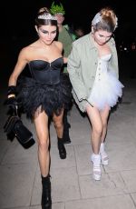 OLIVIA JADE and ISABELLA ROSE GIANNULLI Arrives at a Halloween Party in Hollywood 10/29/2021