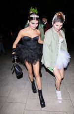 OLIVIA JADE and ISABELLA ROSE GIANNULLI Arrives at a Halloween Party in Hollywood 10/29/2021