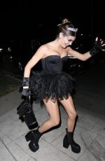 OLIVIA JADE and ISABELLA ROSE GIANNULLI Arrives at a Halloween Party in Hollywood 10/29/2021