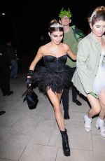 OLIVIA JADE and ISABELLA ROSE GIANNULLI Arrives at a Halloween Party in Hollywood 10/29/2021