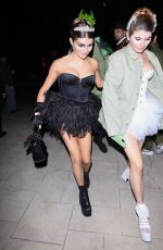 OLIVIA JADE and ISABELLA ROSE GIANNULLI Arrives at a Halloween Party in Hollywood 10/29/2021