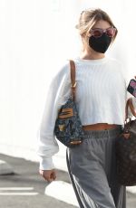 OLIVIA JADE GIANNULLI Arrives at DWTS Rehearsals in Los Angeles 10/08/2021