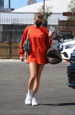 OLIVIA JADE GIANNULLI Arrives at DWTS Studio in Los Angeles 10/10/2021