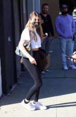 OLIVIA JADE GIANNULLI Arrives at DWTS Studio in Los Angeles 10/15/2021