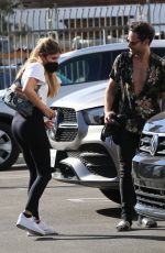 OLIVIA JADE GIANNULLI Arrives at DWTS Studio in Los Angeles 10/15/2021