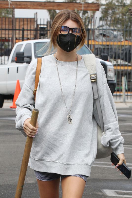OLIVIA JADE GIANNULLI at DWTS Studio in Los Angeles 10/23/2021