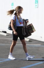 OLIVIA JADE GIANNULLI Leaves DWTS Rehearsal Studio in Los Angeles 10/09/2021