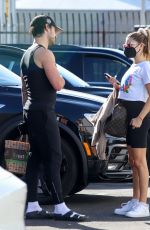 OLIVIA JADE GIANNULLI Leaves DWTS Rehearsal Studio in Los Angeles 10/09/2021