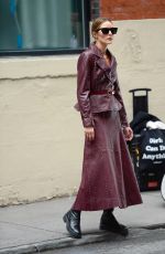 OLIVIA PALERMO at a Photoshoot in New York 10/27/2021