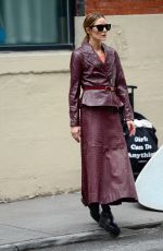 OLIVIA PALERMO at a Photoshoot in New York 10/27/2021
