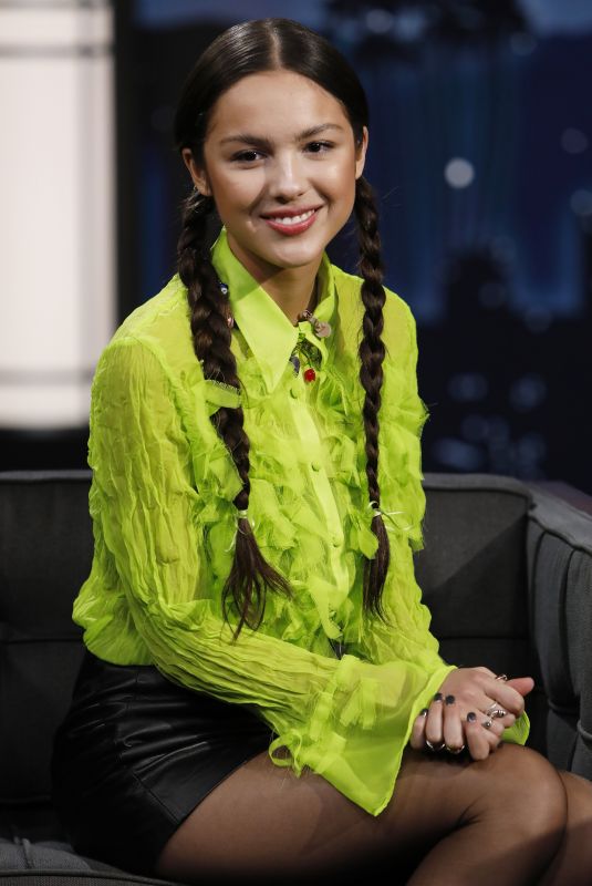 OLIVIA RODRIGO at Jimmy Kimmel Live 10/26/2021