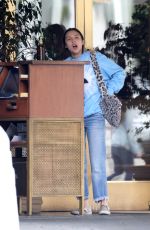 OLIVIA RODRIGO Out at the Valet in Sunset Towers in Los Angeles 10/27/2021