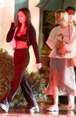 OLIVIA RODRIGO Out for Dinner with a Friend at San Vicente Bungalows in West Hollywood 10/04/2021