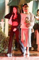 OLIVIA RODRIGO Out for Dinner with a Friend at San Vicente Bungalows in West Hollywood 10/04/2021