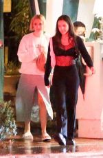 OLIVIA RODRIGO Out for Dinner with a Friend at San Vicente Bungalows in West Hollywood 10/04/2021