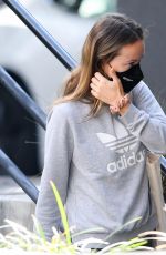 OLIVIA WILDE Arrives at Starbucks in Los Angeles 10/14/2021