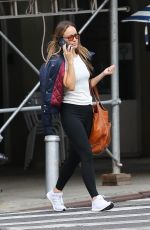 OLIVIA WILDE Out and About in New York 10/15/2021