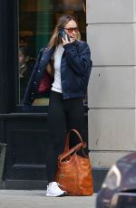 OLIVIA WILDE Out and About in New York 10/15/2021