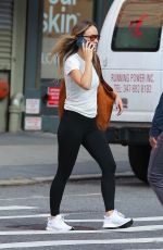 OLIVIA WILDE Out in New York 10/15/2021