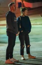 OLIVIA WILDE Out with Friend in Los Angeles 10/05/2021