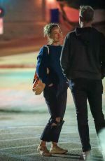 OLIVIA WILDE Out with Friend in Los Angeles 10/05/2021