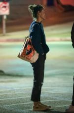 OLIVIA WILDE Out with Friend in Los Angeles 10/05/2021