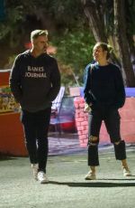OLIVIA WILDE Out with Friend in Los Angeles 10/05/2021
