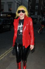 PAM HOGG Arrives at Quant Premiere at 65th BFI London Film Festival 10/09/2021