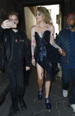 PARIS JACKSON Arrives at Vivienne Westwood Show at Paris Fashion Week 10/02/2021