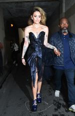 PARIS JACKSON Arrives at Vivienne Westwood Show at Paris Fashion Week 10/02/2021
