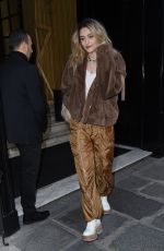 PARIS JACKSON Out at Paris Fashion Week 10/04/2021