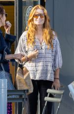 PATSY PALMER Out for Lunch at Chipotle in Malibu 10/20/2021