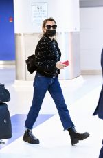 PENELOPE CRUZ at JFK Airport in New York 10/07/2021