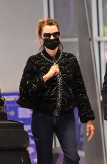 PENELOPE CRUZ at JFK Airport in New York 10/07/2021