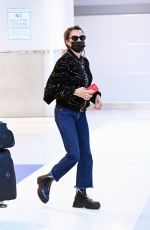 PENELOPE CRUZ at JFK Airport in New York 10/07/2021