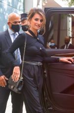 PENELOPE CRUZ Out and About in New York 10/08/2021