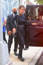 PENELOPE CRUZ Out and About in New York 10/08/2021