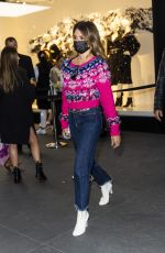 PENELOPE CRUZ Out and About in New York 10/09/2021
