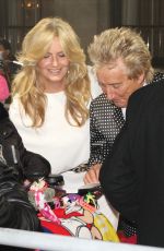 PENNY LANCASTER and Rod Stewart Arrives at Pride of Britain Awards in London 10/30/2021