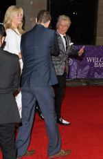 PENNY LANCASTER and Rod Stewart Arrives at Pride of Britain Awards in London 10/30/2021