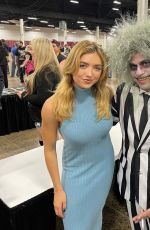 PEYTON LIST at Monster Mania Con in Philadelphia 10/23/2021
