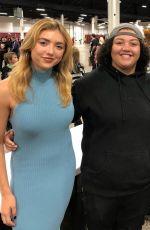 PEYTON LIST at Monster Mania Con in Philadelphia 10/23/2021