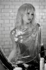 PHOEBE DYNEVOR - Black and White Photoshoot, October 2021