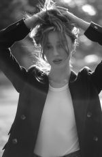 PHOEBE DYNEVOR - Black and White Photoshoot, October 2021