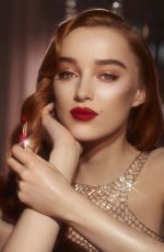 PHOEBE DYNEVOR for Charlotte Tilbury 2021 Campaign