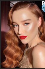 PHOEBE DYNEVOR for Charlotte Tilbury 2021 Campaign
