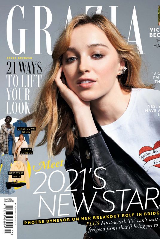 PHOEBE DYNEVOR in Grazia Magazine, UK October 2021